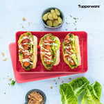 Load image into Gallery viewer, Hot Dog Behälter Tupperware
